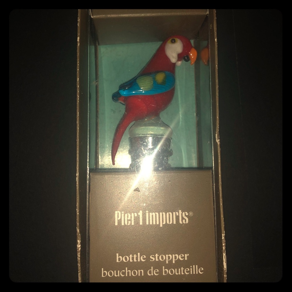Parrot Bottle Stopper- new